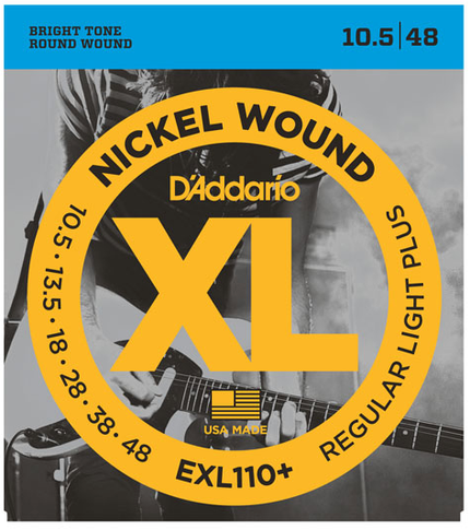 ELEKTRO GİTAR TEL SETİ, XL, 10.5-48, NICKEL WOUND,