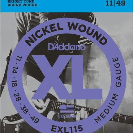 ELEKTRO GİTAR TEL SETİ, XL, 11-49, NICKEL WOUND, B
