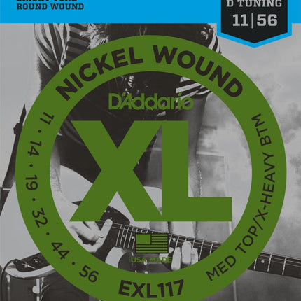 ELEKTRO GİTAR TEL SETİ, XL, 11-56, OPTIMIZED FOR D