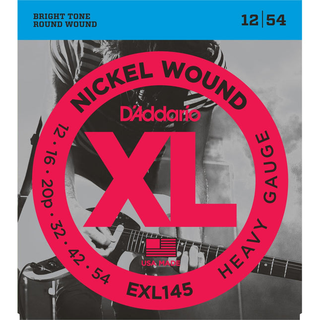 Daddario EXL145 Nickel Wound 0.12 0.54 Electric Guitar String