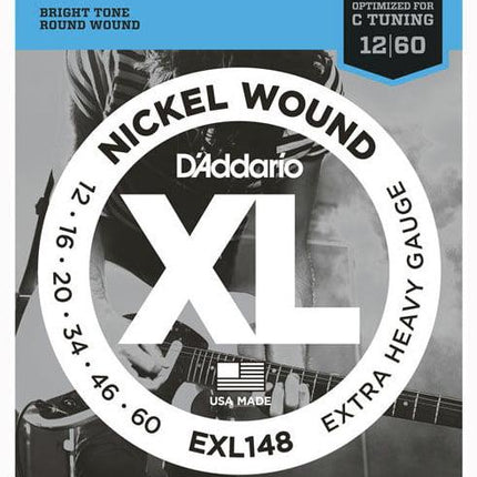 ELEKTRO GİTAR TEL SETİ, XL, 12-60,EXTRA HEAVY