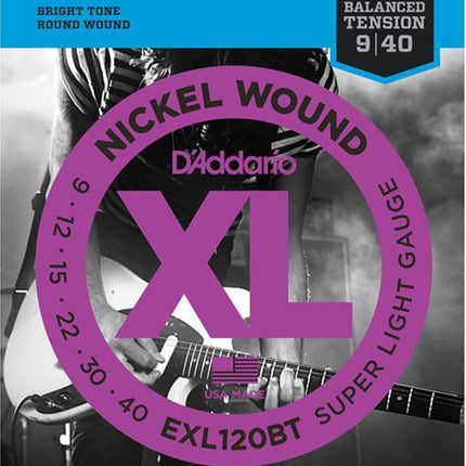 ELEKTRO GİTAR TEL SETİ, XL, 9-40, NICKEL WOUND, BA