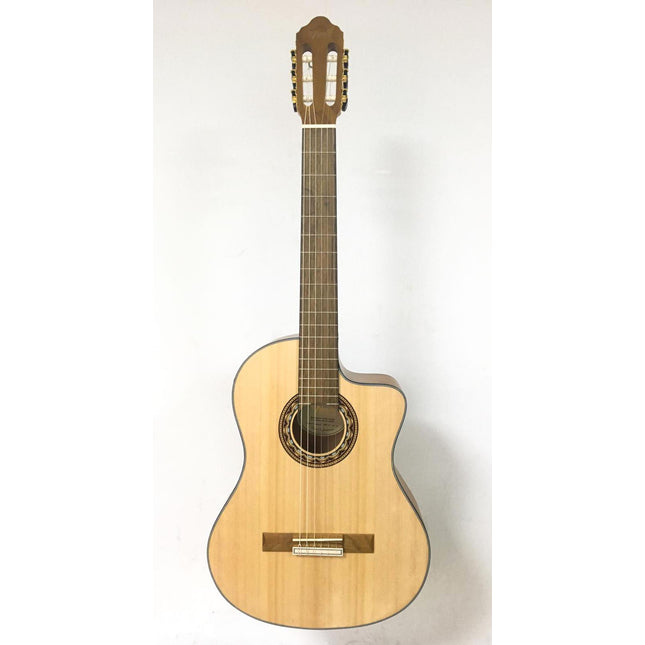 VALENCIA VC304CE ELEKTRO KLASİK GİTAR, CUTAWAY, 4/4, NATUREL