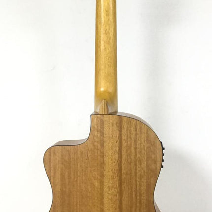 ELEKTRO KLASİK GİTAR, CUTAWAY, 4/4, NATUREL MAT,