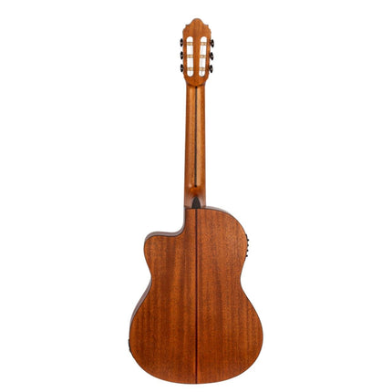 VALENCIA VC704CE ELEKTRO KLASİK GİTAR, CUTAWAY, 4/4, NATUREL