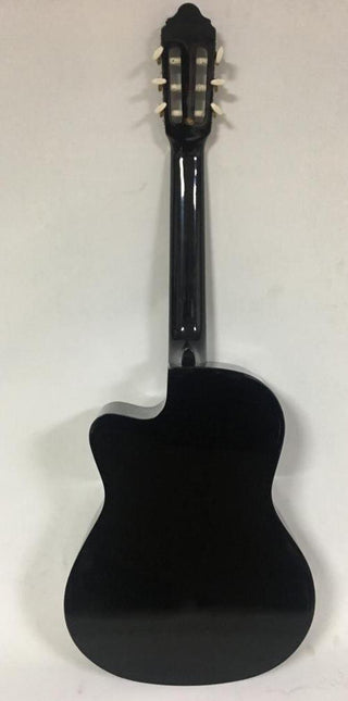 VALENCIA VC104TCVTBK ELEKTRO KLASİK GİTAR, 4/4, SİYAH, SAP ÇELİKLİ