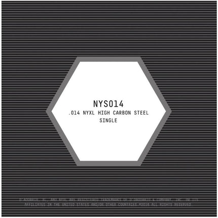 DADDARIO NYS014 ELEKTRO VE AKUSTİK TEK TEL, B-(Sİ), YÜKSEK KARBONLU ÇELİK