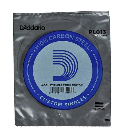 DADDARIO PL013 ELEKTRO VE AKUSTİK TEK TEL, B-(Sİ), YÜKSEK KARBONLU ÇELİK