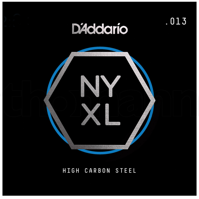 DADDARIO NYS013 ELEKTRO VE AKUSTİK TEK TEL, E-(Mİ), YÜKSEK KARBONLU ÇELİK