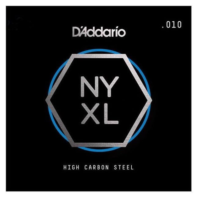 DADDARIO NYS010 ELEKTRO VE AKUSTİK TEK TEL, E-(Mİ), YÜKSEK KARBONLU ÇELİK