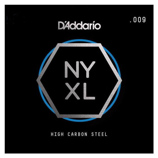 DADDARIO NYS009 ELEKTRO VE AKUSTİK TEK TEL, E-(Mİ), YÜKSEK KARBONLU ÇELİK