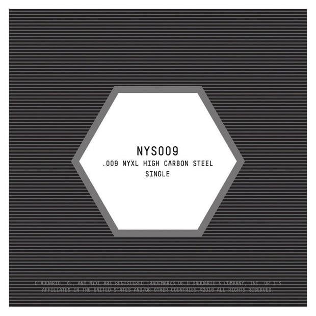 DADDARIO NYS009 ELEKTRO VE AKUSTİK TEK TEL, E-(Mİ), YÜKSEK KARBONLU ÇELİK