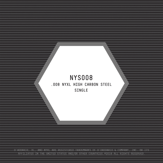DADDARIO NYS008 ELEKTRO VE AKUSTİK TEK TEL, E-(Mİ), YÜKSEK KARBONLU ÇELİK