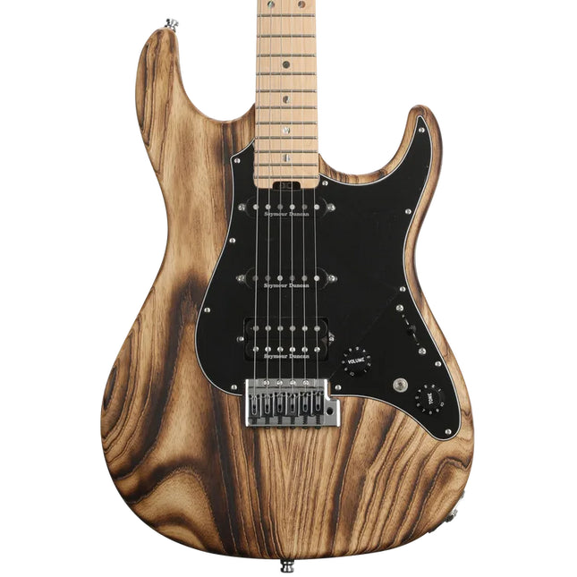 ESP Custom Snapper CTM Drift Wood Burner Satin Electric Guitar 