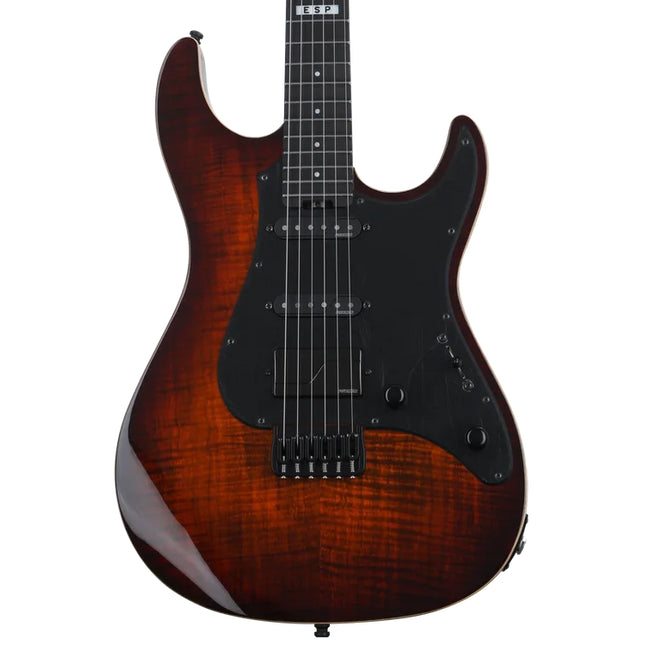 ESP E-II SN-III HT Tiger Eye Sunburst Electric Guitar 