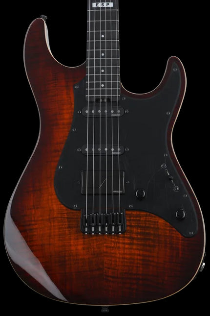 ESP E-II SN-III HT Tiger Eye Sunburst Electric Guitar 