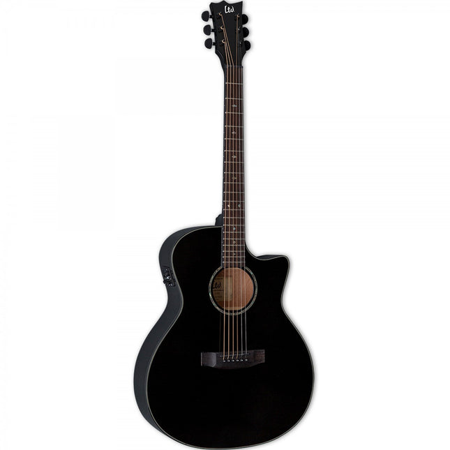 ESP LTD A-300E Black Electro Acoustic Guitar 