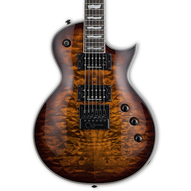 ESP LTD EC-1000 Evertune Dark Brown Sunburst Electric Guitar 