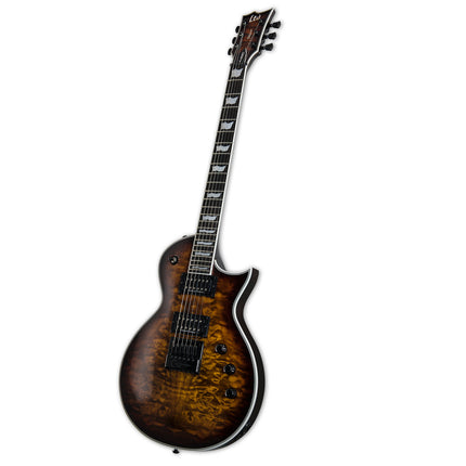 ESP LTD EC-1000 Evertune Dark Brown Sunburst Electric Guitar 