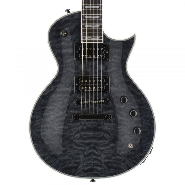 ESP LTD EC-1000 Piezo See Thru Black Electric Guitar 