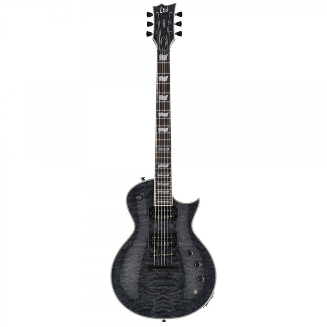 ESP LTD EC-1000 Piezo See Thru Black Electric Guitar 