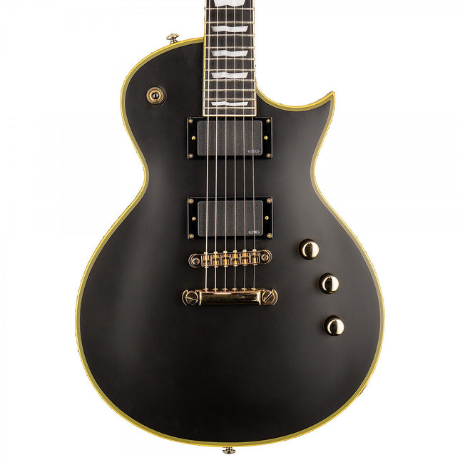 ESP LTD EC-1000 Vintage Black Electric Guitar 