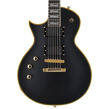 ESP LTD EC-1000 Vintage Black Left Handed Electric Guitar 