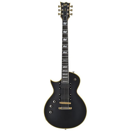 ESP LTD EC-1000 Vintage Black Left Handed Electric Guitar 