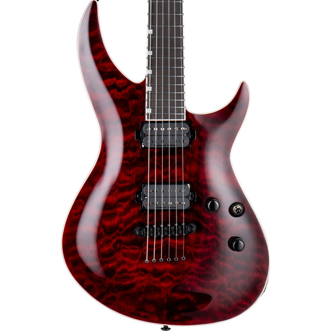 ESP LTD H-3 1000 QM See Thru Black Cherry Electric Guitar 