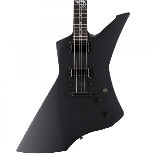 ESP LTD James Hetfield Signature Snakebyte Black Satin Electric Guitar 
