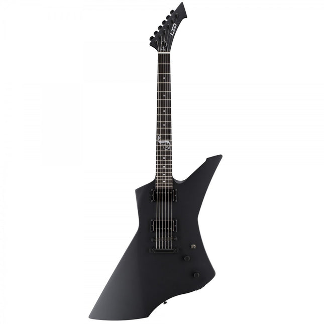 ESP LTD James Hetfield Signature Snakebyte Black Satin Electric Guitar 