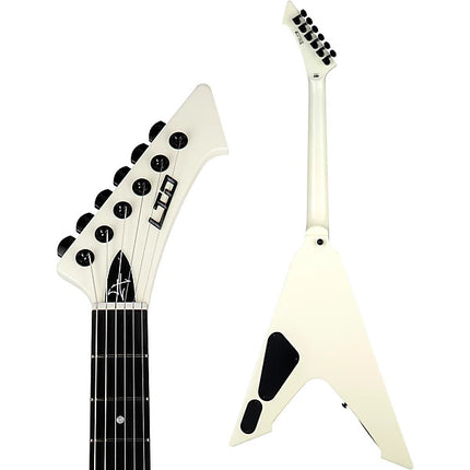 ESP LTD James Hetfield Signature Vulture Olympic White Electric Guitar 
