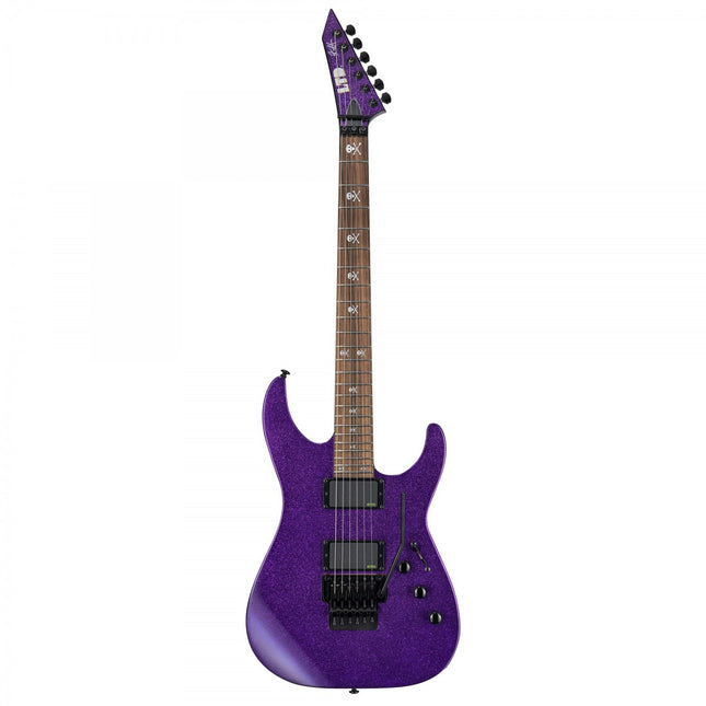 ESP LTD KH-602 Purple Sparkle Kirk Hammett Signature Electric Guitar 