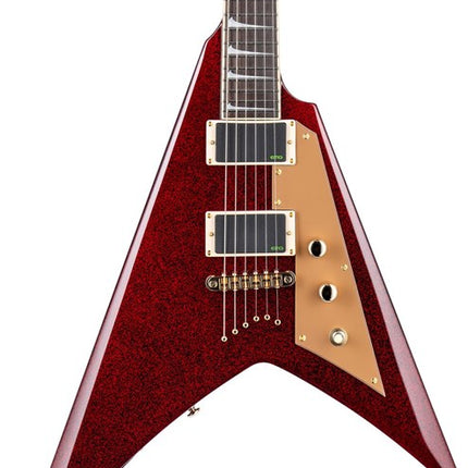 ESP LTD Kirk Hammett Signature KH-V Red Sparkle Electric Guitar 