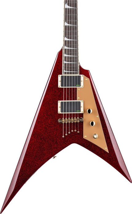 ESP LTD Kirk Hammett Signature KH-V Red Sparkle Electric Guitar 