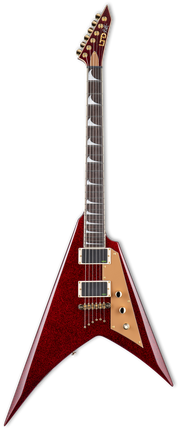 ESP LTD Kirk Hammett Signature KH-V Red Sparkle Electric Guitar 