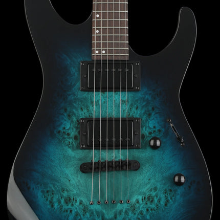 ESP LTD M-200DX NT Blue Burst Electric Guitar 