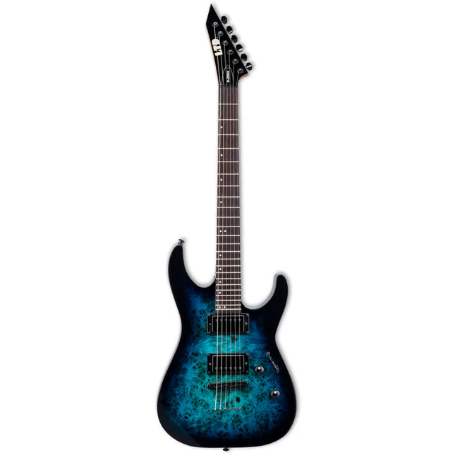 ESP LTD M-200DX NT Blue Burst Electric Guitar 