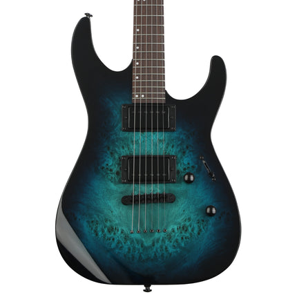 ESP LTD M-200DX NT Blue Burst Electric Guitar 