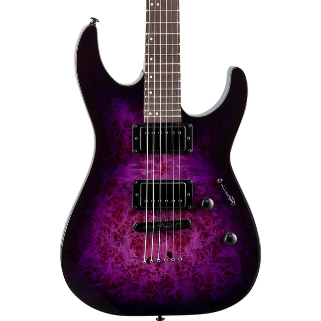 ESP LTD M-200DX NT Purple Burst Electric Guitar 