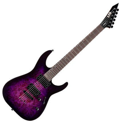 ESP LTD M-200DX NT Purple Burst Electric Guitar 