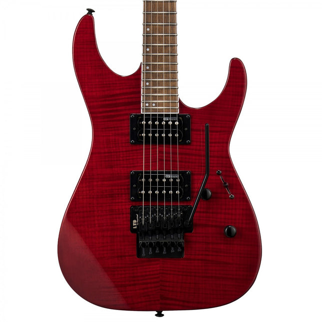 ESP LTD M-200FM See Thru Red Electric Guitar 