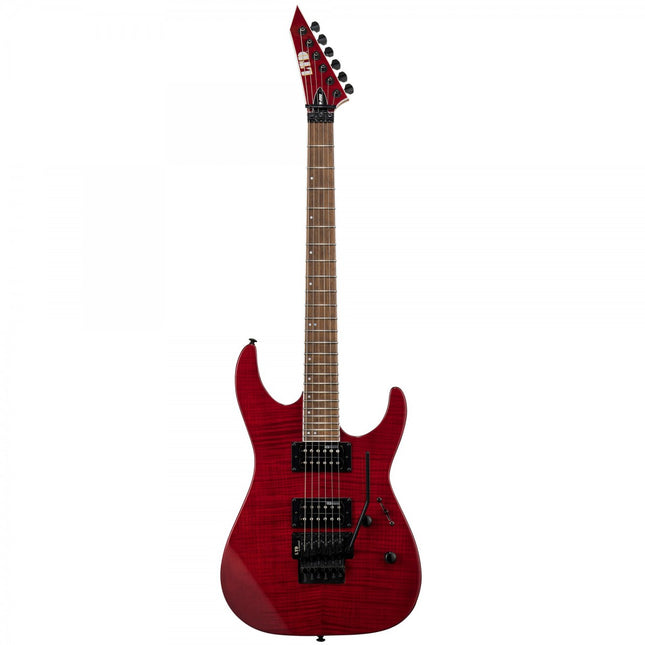 ESP LTD M-200FM See Thru Red Electric Guitar 