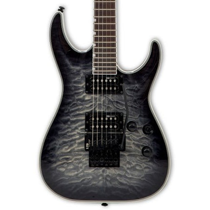 ESP LTD MH-230 QM FR Quilted Maple See Thru Black Sunburst Electric Guitar 