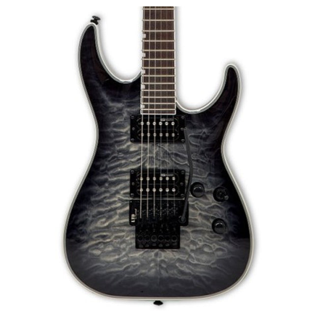 ESP LTD MH-230 QM FR Quilted Maple See Thru Black Sunburst Electric Guitar 