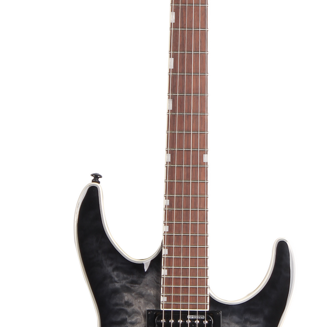 ESP LTD MH-230 QM FR Quilted Maple See Thru Black Sunburst Electric Guitar 