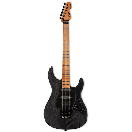 ESP LTD SN-1000 FR Black Blast Roasted Maple Electric Guitar 