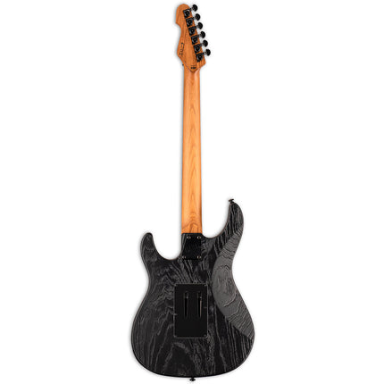 ESP LTD SN-1000 FR Black Blast Roasted Maple Electric Guitar 