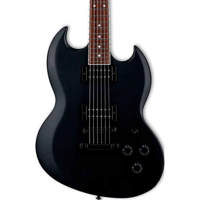 ESP LTD VOLSUNG-200 BLKS Lars Frederiksen Signature Electric Guitar 