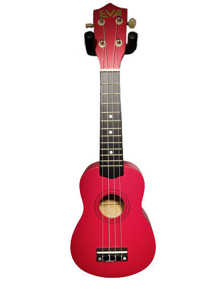 Eva 21'' Soprano Red Ukulele XU21-11RED